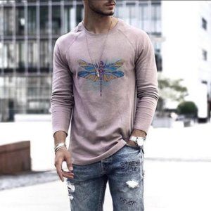Men's Dragonfly Long Sleeve T-shirt